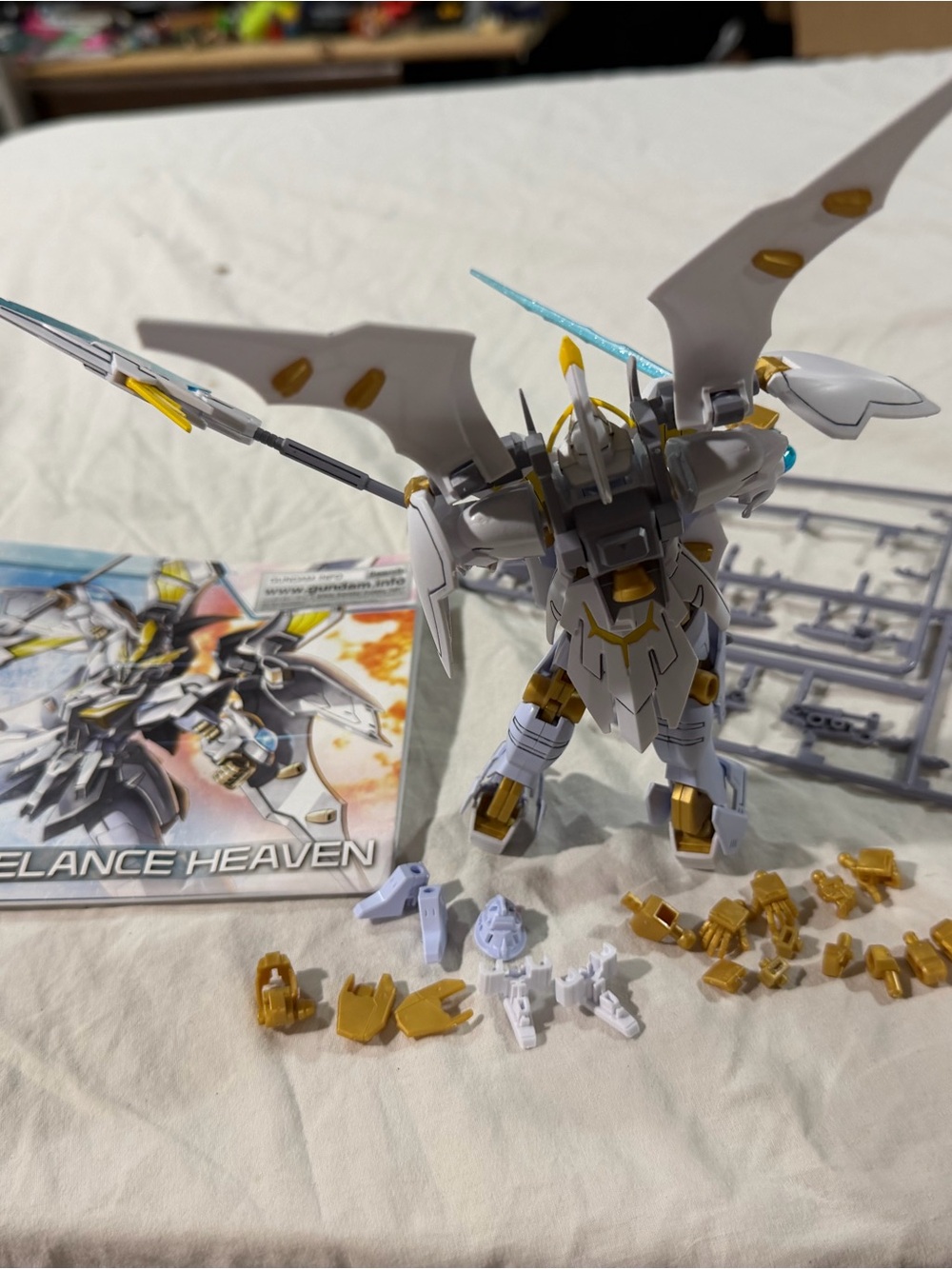 Bandai HG 1/144 Gundam Livelance
Heaven Breaker Battlogue Pre-Built w/ Manual